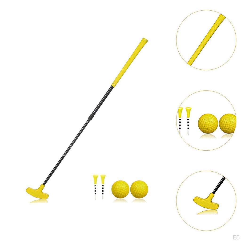 Регулируемый гольф-паттер для использования правой и левой рукой с выдвижной функцией