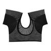 Women Tops U-Neck Short Sleeve Breathable Sweat-Absorbing Vest with Cotton Armpit Traceless Invisible Design Bottom Short Tops