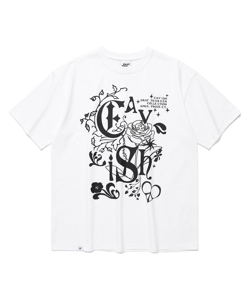 CAVISH Ivy Ss Tee White(Cv2Emut521B)