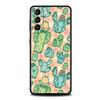 Чехол-растение кактус для Samsung Galaxy S24 S23 S22 S20 S21 FE Ultra S24 S23 S10 S10E S9 S8 Plus 5G Силиконовый чехол для телефона Capas Сумки