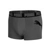Puma Минималистичные спортивные повседневные трусы-боксеры средней посадки с логотипом в подарочной коробке, мужское нижнее белье черного цвета, темно-серого и светло-серого цвета 701220208-03