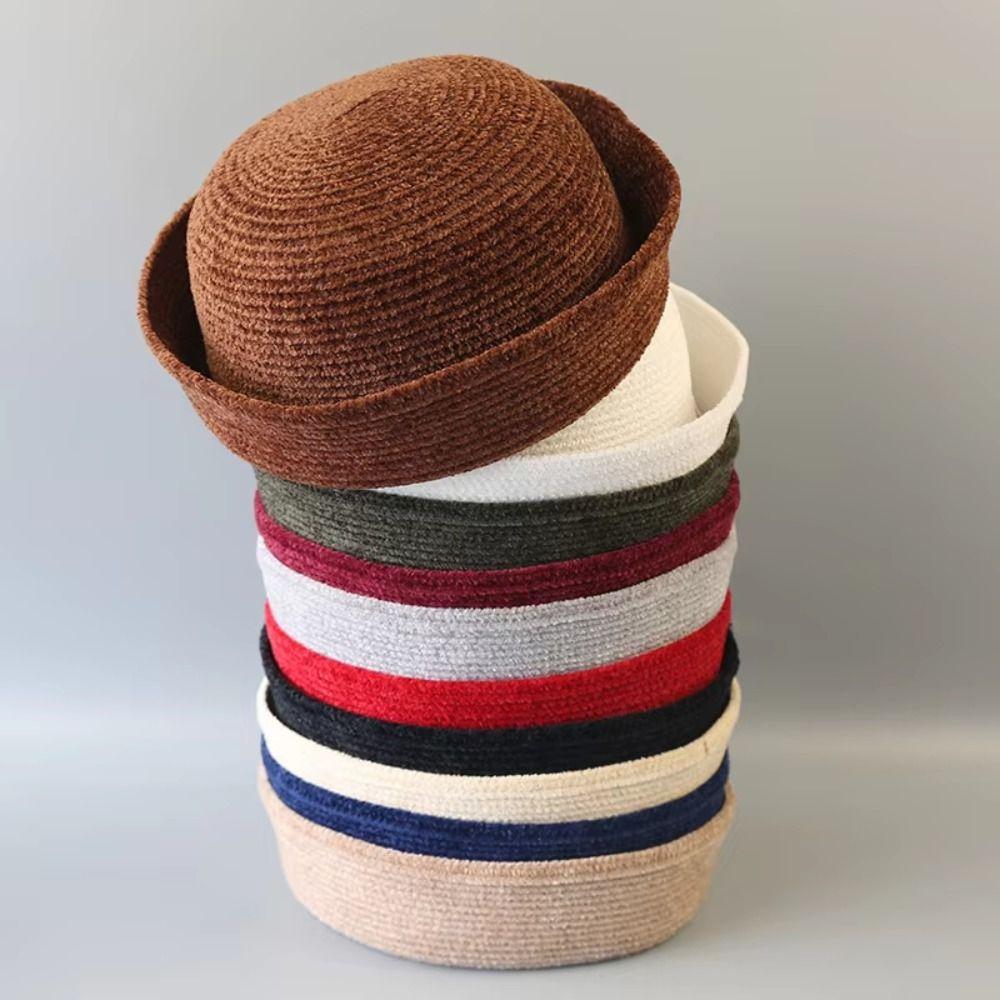 Fedoras Beret Hat French Style Fedora Hat Uniform Stewardess Hat Sailor Hat Airline Uniform