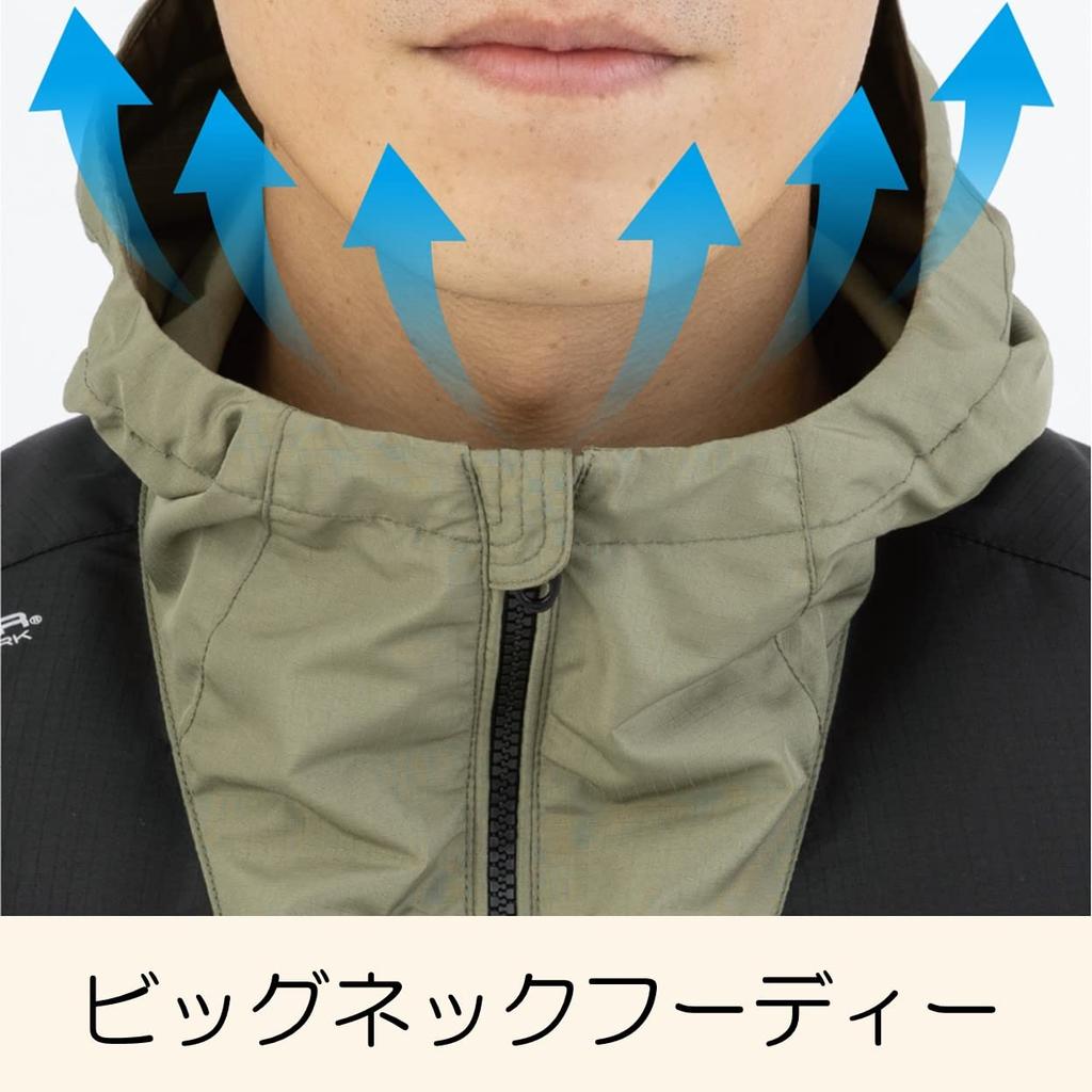 4000 Униформа с кондиционером Fuujin Clothing Bolt Cool Vest Cedar LL Мужская [Bolt Cool] G-1919