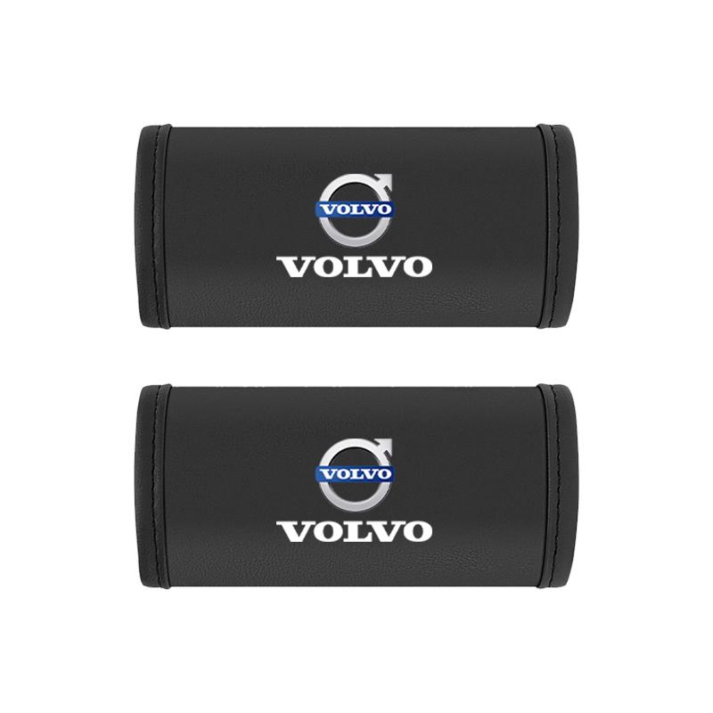 Car Interior Nappa Leather Handle Cover Handgrip Protect Gloves For Volvo Xc60 Xc90 V40 V60 S60 V50 V90 S80 C40 XC40 V70 XC70