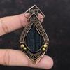 Black Tourmaline Rough Pendant Copper Wire Wrapped Pendant Gemstone Pendant Handmade Pendant Copper Wire Jewelry Wedding Gift Unique Pendant