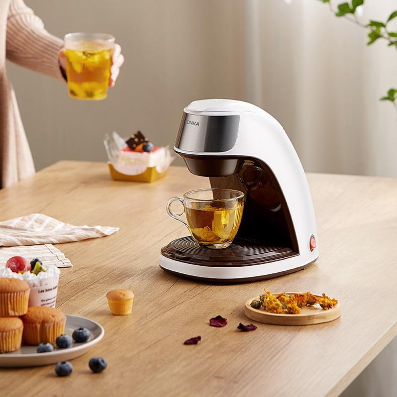 Компактная автоматическая капельная кофеварка и чайник для дома и офиса