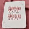3D Резные Кошачий Глаз Ручной Работы Кружевные Типсы для Маникюра