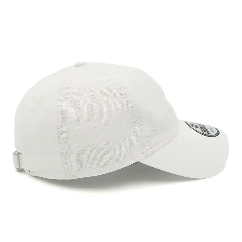 [New Era] cap 9TWENTY basic plain color white M/L 920 WASHED BASIC WHT BLK 25J