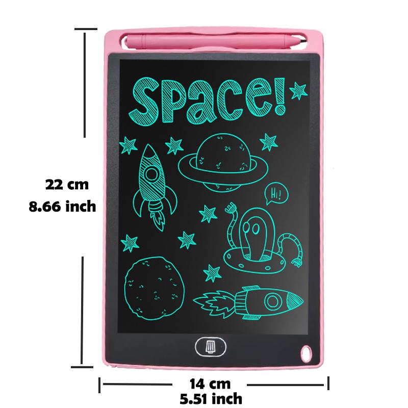 8,5-дюймовая электронная доска для письма с ЖК-дисплеем, детская доска для письма, подарки на ДНИ РОЖДЕНИЯ ДЕТЕЙ, Хэллоуин, Рождество и Пасху