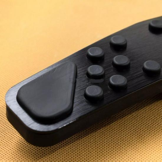 Black Foot Brake Gas Accelerator Pedal Pad Cover For Dodge Challenger Charger