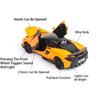 ABBF1 1:32 McLaren 600LT Toy Models Alloy Diecast Cars Sound And Light 3 Doors Opened Pull Back Function Toy Vehicles For Kids' Gifts