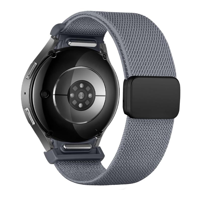 Ремешок для Samsung Galaxy Watch 7/6/5/4/5 Pro 44 мм 40 мм Без зазоров Магнитный Нейлоновый спортивный ремешок браслет Galaxy watch 6 classic Ремешки