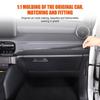 Soft Carbon Passenger Glove Box Trim Sticker For Toyota Land Cruiser LC250 24+