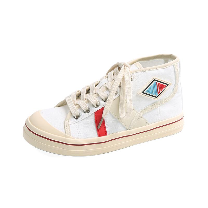 Дофаминовое сочетание цветов, платформа, парусиновые туфли, женские, 2025, новая мода, универсальные, удобные, дышащие, спортивные и повседневные туфли