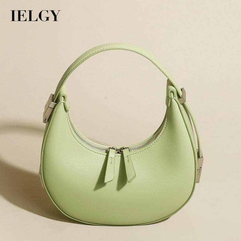 IELGY French Niche Design Dark Wind Crescent All-match Single Shoulder Bag Women