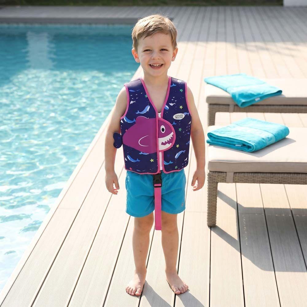 Anti Rollover Baby Swimming Jackets Adjustable Floating Vest Child Buoyancy Vest  Child