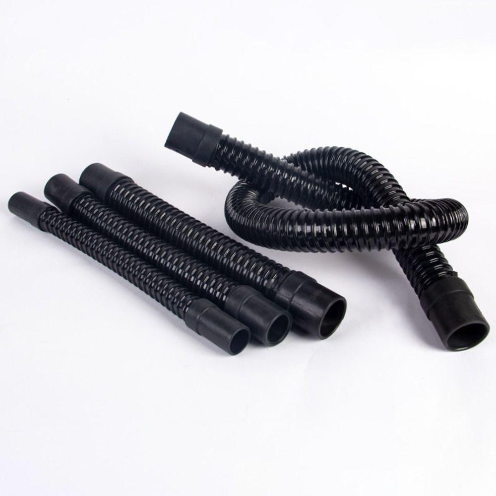 1 шт. Гофрированный шланг с резиновой головкой, внутренний диаметр 20/25/32/40 мм, входной/выходной шланг для аквариума, мягкая трубка с зажимами, трубка для аквариума