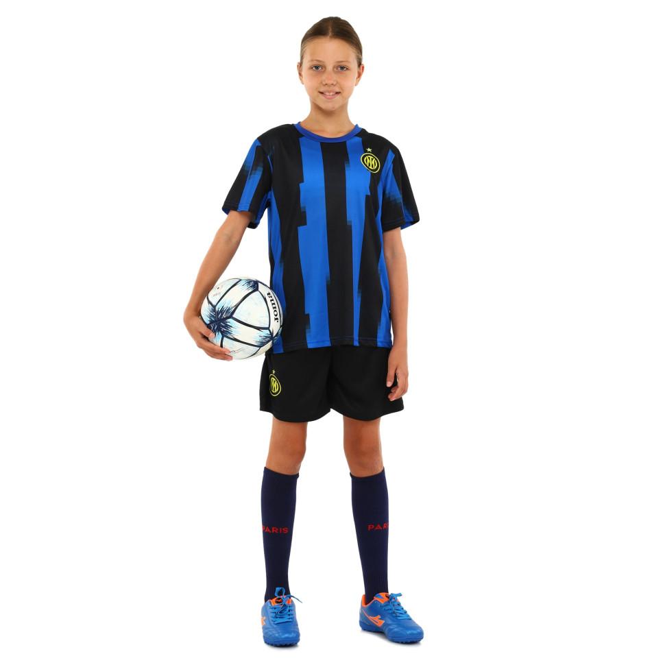 Kid's soccer football uniform jersey and shorts Inter Milan CO-7194