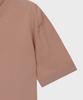 BASIC HOUSE Uni Cotton Round Neck Short Sleeve Knit Deep Pink Lwkt3101