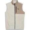 Mens Lifestyle Sportstyle Collection FW24 Small Logo Comfortable Stand Collar Vest Men Vests Snow-White 684212-87