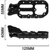 Electric Dirt Bike Foot Pegs CNC for Surron LBX Eride Pro SS 2.0 3.0 E Ride Pro SR/S 79Bike Falcon GT, Sur Ron Stable Wider Platform Footpegs Secure