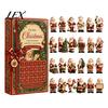 Interactive Game for Friends 2026 Nutcracker Advent Calendar, 24-Day Acrylic Ornament Set with Classic Calendar Kids Soldier Figures, Christmas