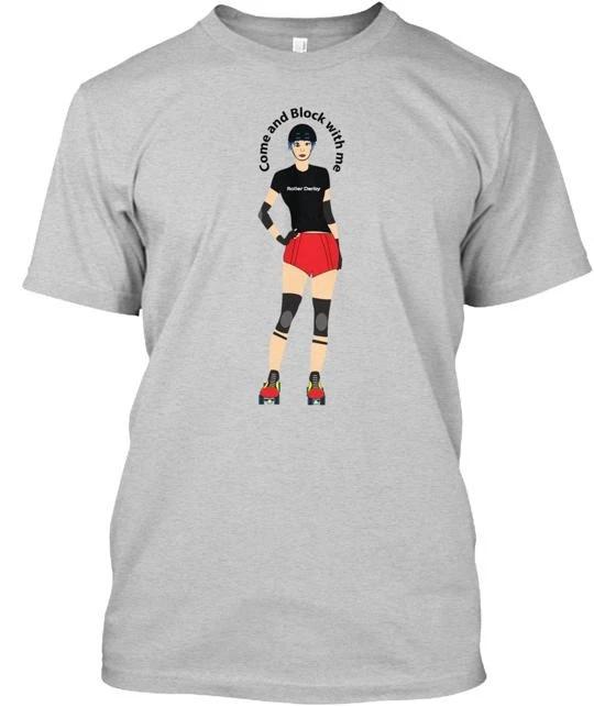 Roller Derby Tee T shirt Made in the USA Size S to 5XL