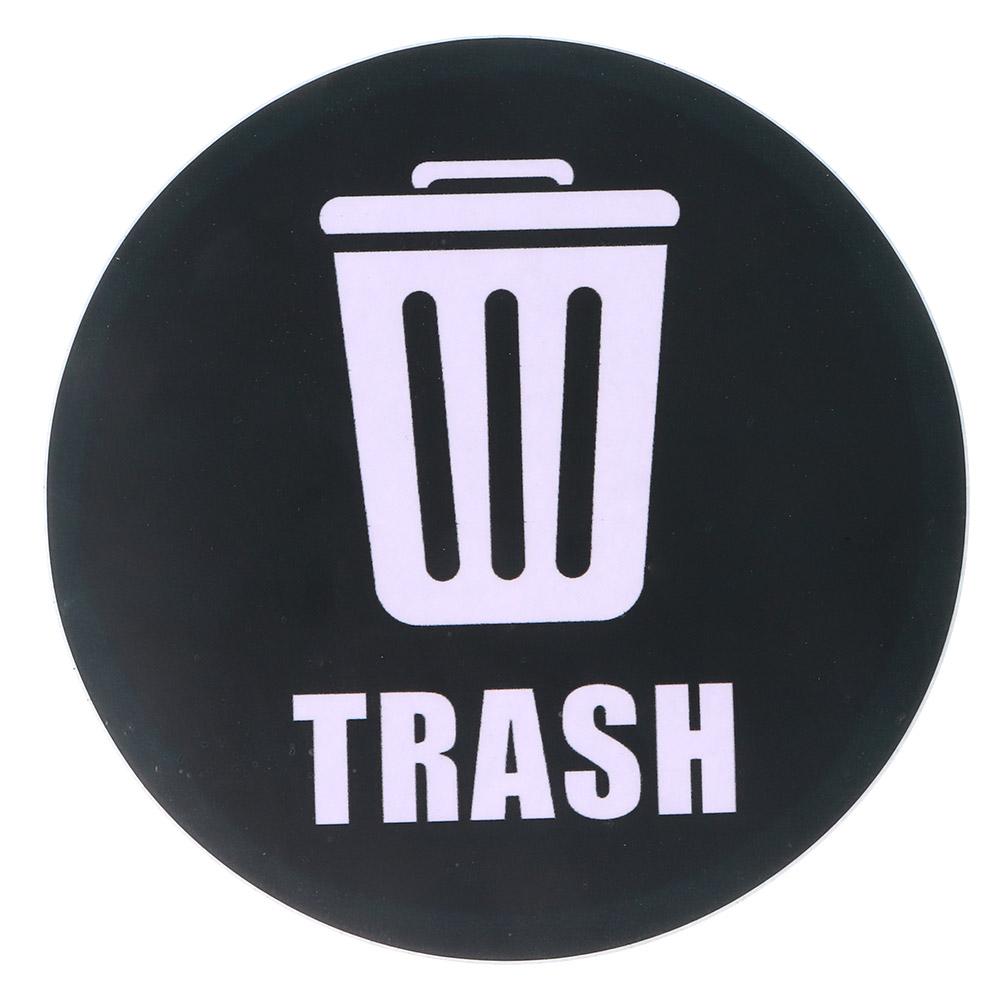 Trash Can Decal Recyclable Classification Sign Trash Bin Classification Sticker Recycle and Trash Sticker Recycle Sticker