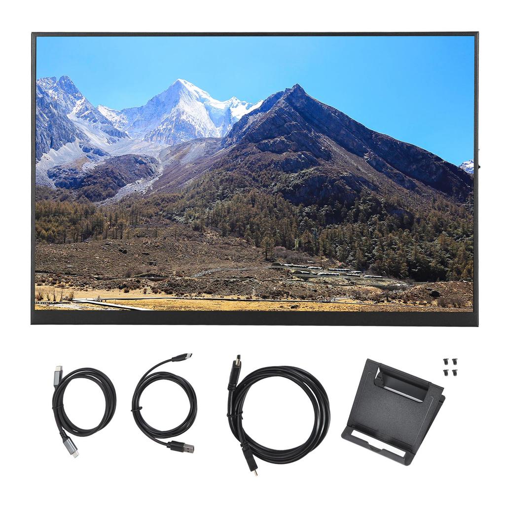 Портативный игровой монитор 120 Гц 18 дюймов 1920x1200 HDR Eye Care Type C HD мультимедийный интерфейс для ноутбука