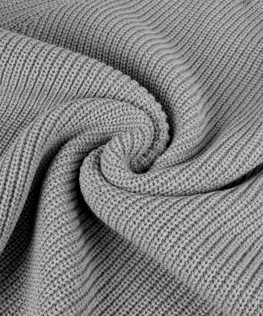 NODU Washable Daily Hazzi Raglan Knit [Gray]