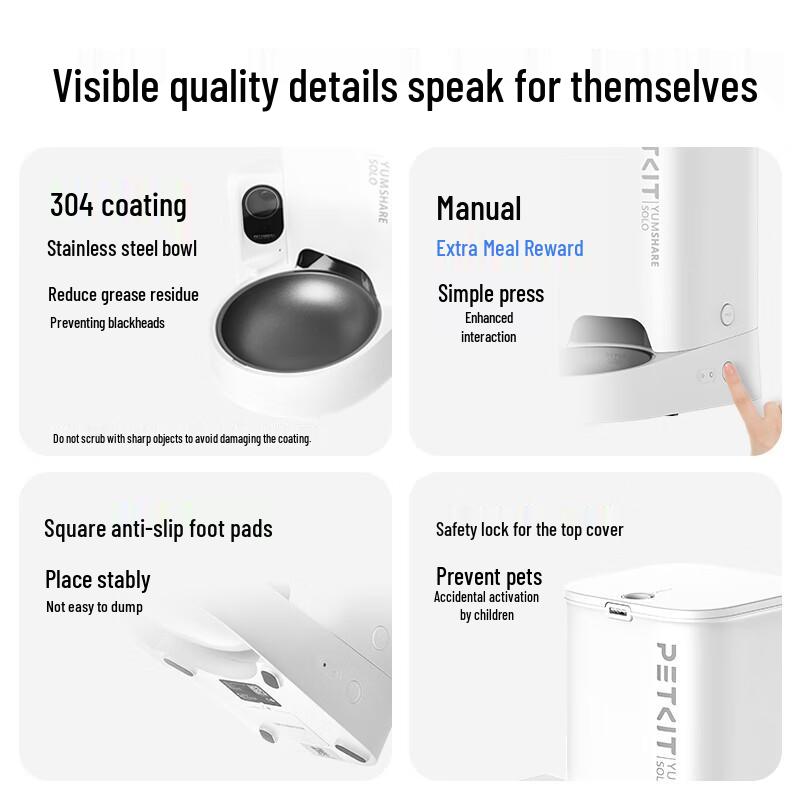 PETKIT AI Умная кормушка для домашних животных с видеомонитором