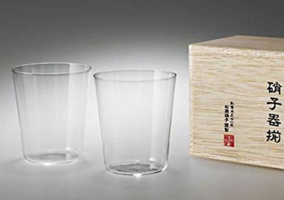 Усухари Старый М Деревянная коробка 2 шт. [Shotoku Glass]