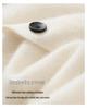 V-neck Women's Cashmere Cardigan - Autumn/Winter 2025, Loose Fit, Korean Style Wool Knitwear
