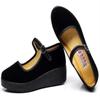 Модные удобные весенне-летние танцевальные туфли с пряжкой на ремне для женщин, повседневные черные замшевые туфли, стильные женские туфли Ga72