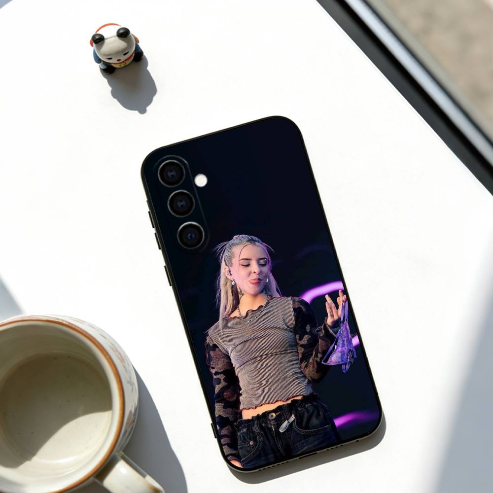 Чехол для телефона Miko Singer Мягкий черный Для Samsung Galaxy A73, A72, A71, A70, A53, A52, A51