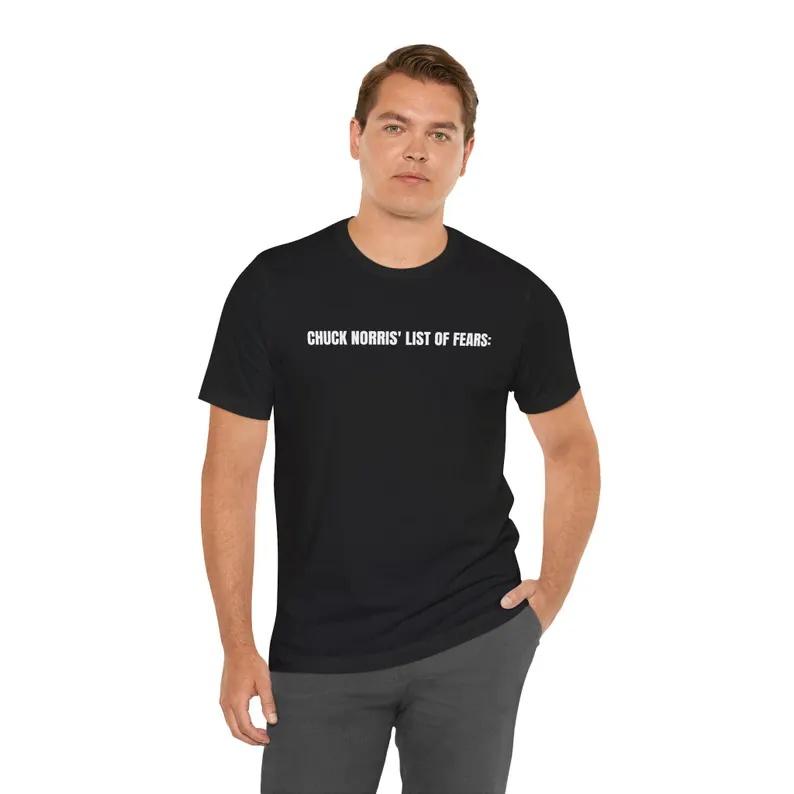 Fashion Chuck Norris Classic High Quality Oversized Summer TShirt Essential T Shirt Luxury Unisex Funny Oversized T Shirt