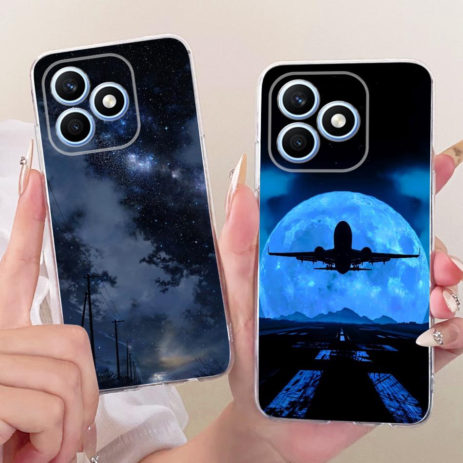 Для Honor X8d 2026 Крутой Чехол для Телефона с Рисунком Дракона и Тигра Для Honor X8D 4G Мягкий Силиконовый TPU Чехлы Бамперы