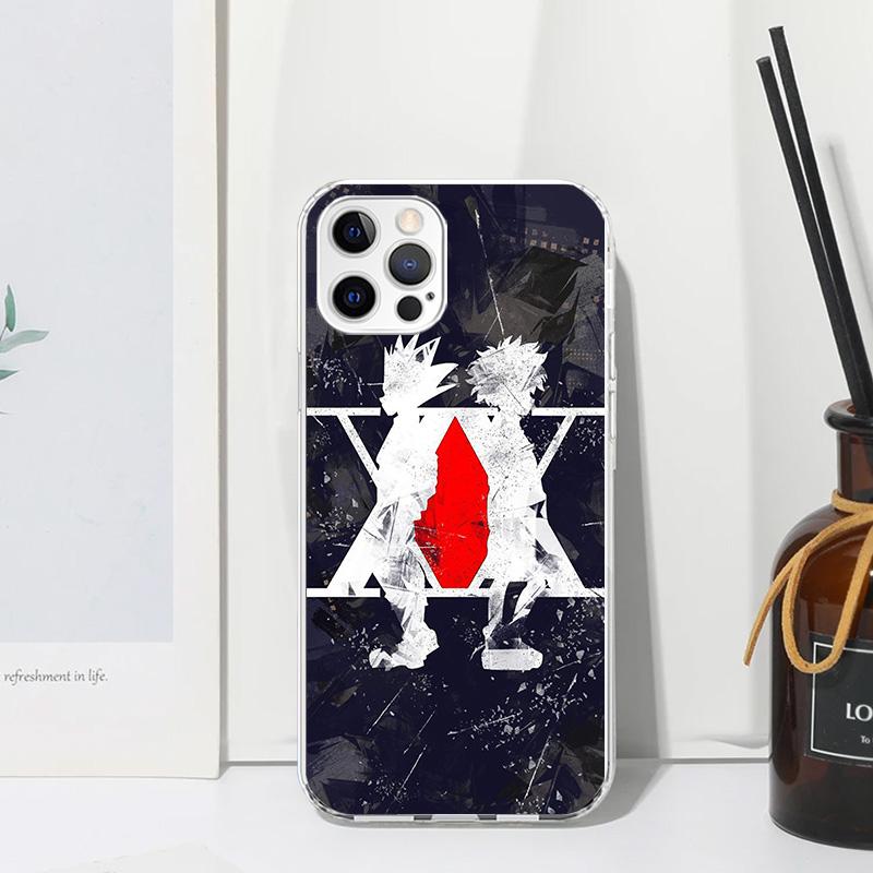 Чехол для телефона с аниме Hunter HXH для iPhone 17 Air 16 15 Plus 16E 14 Pro Max 13 Mini 12 11 7 8 SE Fundas Мягкая задняя крышка 17 Air 16 15