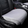 SEAMETAL Flax Car Seat Cover Four Seasons Front Linen Fabric Cushion Breathable Seat Protector Mat Pad