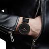 DANIEL WELLINGTON Часы Серия CLASSIC часы кварцевый механизм белый циферблат женские часы текстурированный белый циферблат DW00100259