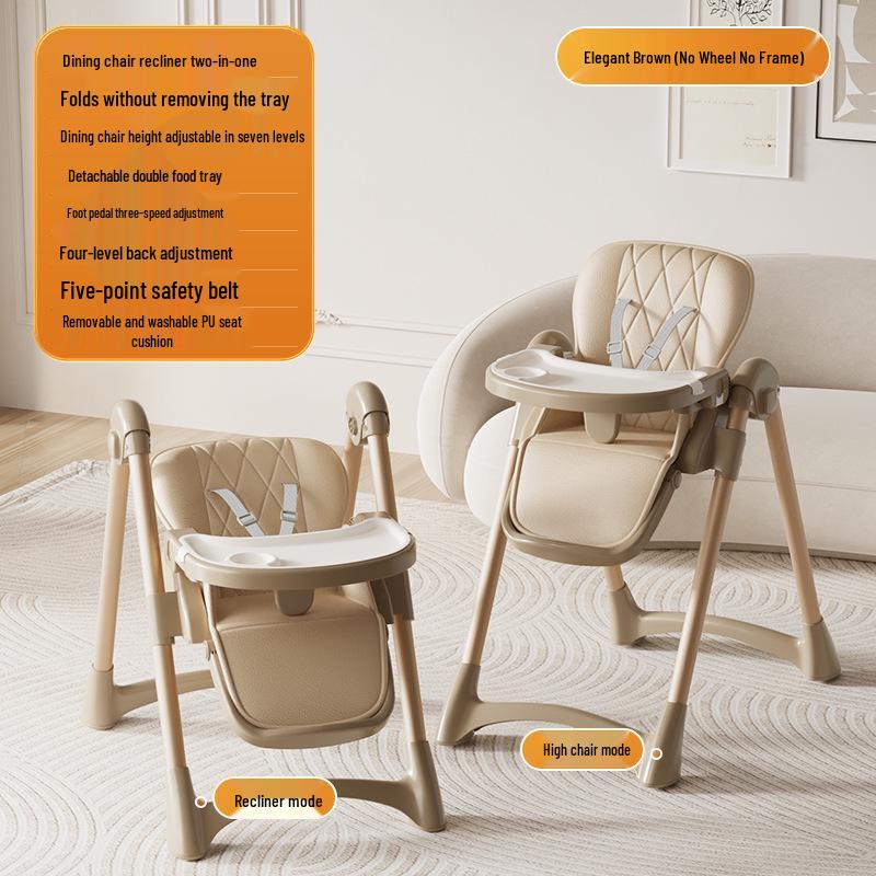 Многофункциональный портативный детский стульчик для кормления и набор обеденного стола