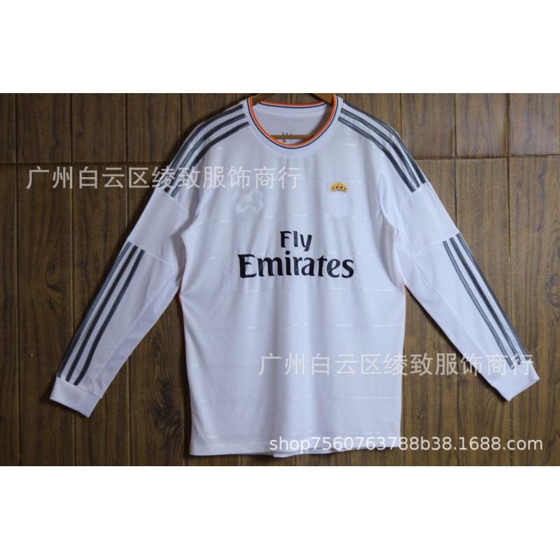 Retro 13-14 Home Soccer Jersey Short Long Sleeve UCL Final 7 Ronaldo Ramos Mens Football Shirt