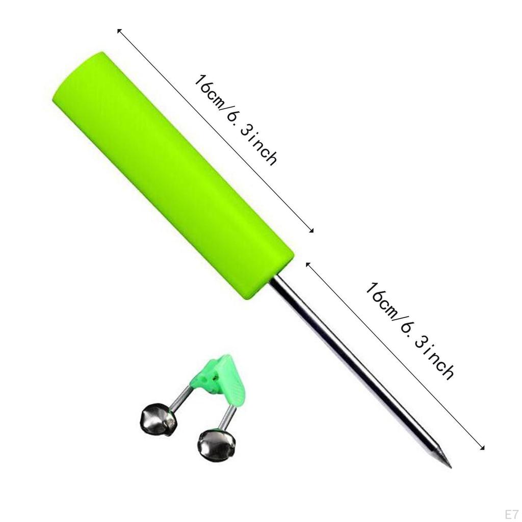 Держатель для удочки, подставка для удилища, легкий, разборный, с колокольчиками, поддержка для