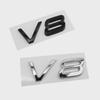 Автомобиль T3 T4 T5 T6 T8 V8 AWD Word Chrome Letter Логотип Значок Эмблема Наклейка Для Vol/vo S60 V70 V40 C30 XC60 S80 XC40 V60 XC70