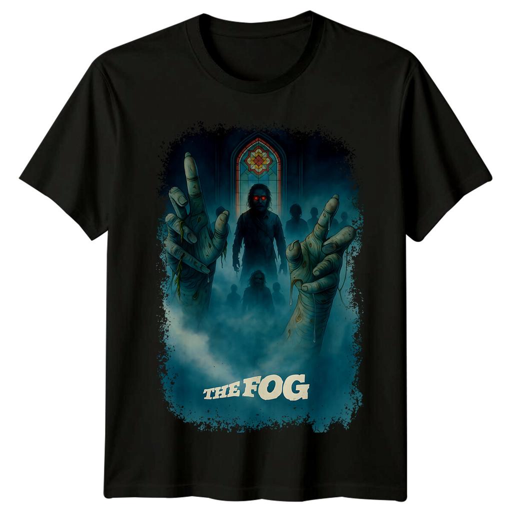 The Fog 1980 Movie Poster Inspired Tshirt Retro 80s Tee