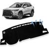 Dash Cover Compatible With Toyota Corolla -2025 Full Set, Dashboard Cover Mat And Center Console Cover Pad,  Fit Sunshield Protector Interior Car