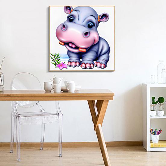 1 комплект 5D набор для рисования животных со стразами, легкий DIY с липким фоном, включает в себя инструменты, аксессуары для рисования со стразами