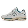 New Balance NB 2002R Ретро Спортивные Кожаные Тканевые Амортизирующие Прочные Кроссовки с Низким Верхом для Бега Унисекс кроссовки Белый Зеленый M2002RGS