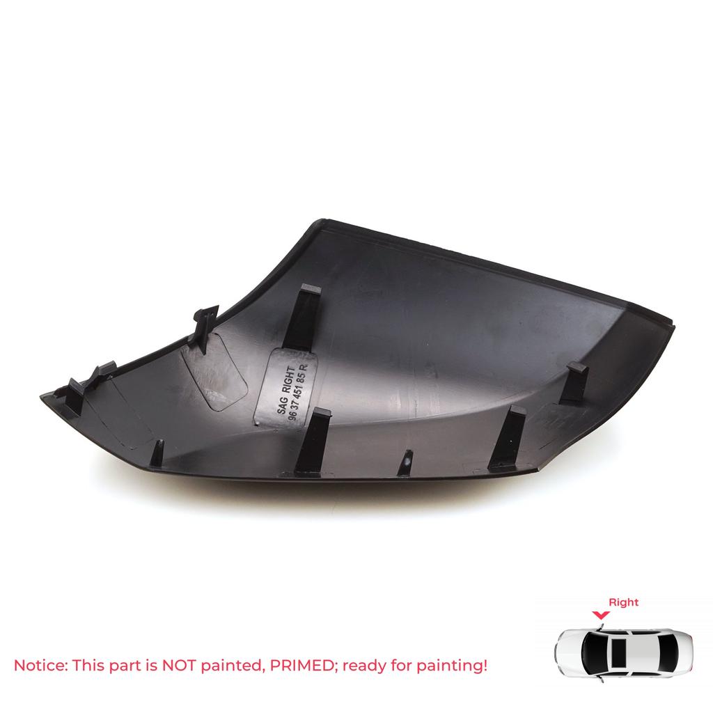 BSP1106-2 Side Wing Mirror Scull Cap Cover Right 963740063R for Renault Fluence Megane MK3 5-Door