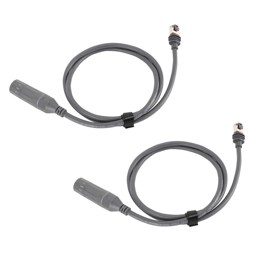 2PCS IP68 Waterproof Cable Adapter for Gen 3 Dish Router Rectangular Satellite Dish